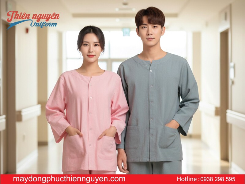 mẫu quần áo bệnh nhân nội trú